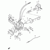 Схема узла: Карбюратор (Front) для Suzuki VS800 Intruder 800