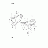 Схема вузла: Бічні панелі (Model z/k) для Suzuki TS185