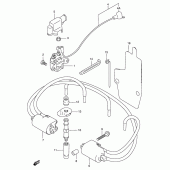 Схема вузла: Електроустаткування для Suzuki GSX750 Katana