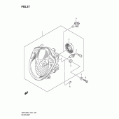 Схема вузла: Фара (Gsf1250l1 e21) для Suzuki GSF1250 Bandit