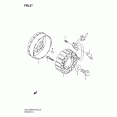 Схема вузла: Статор & Ротор для Suzuki GSX1300 B-King