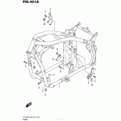 Схема вузла: Рама для Suzuki VZ1500 Boulevard M90