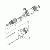 Схема вузла: Електричний стартер для Suzuki GS1000