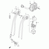 Схема узла: Электрооборудование (Model t/v) для Suzuki GSX-R750
