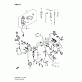 Схема вузла: Електропроводка (Gsf1250sal1 e21) для Suzuki GSF1250 Bandit S