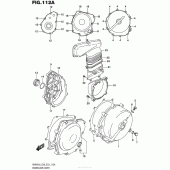 Схема вузла: Кришки картера для Suzuki AN650 Burgman (EU analogue of SkyWave)
