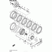 Схема узла: Сцепление (Vzr1800Bzl7 E03) для Suzuki VZR1800 Boulevard M109R B.O.S.S
