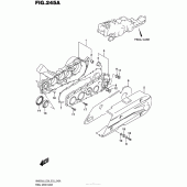 Схема вузла: Корпус редуктора для Suzuki AN650 Burgman (EU analogue of SkyWave)