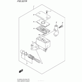 Схема вузла: Передній гальмівний циліндр Suzuki DL1000 V-Strom