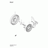 Схема вузла: Статор & Ротор для Suzuki GSF1250 Bandit