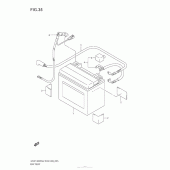Схема узла: Аккумулятор для Suzuki GSX1300 Hayabusa