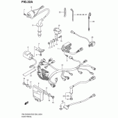 Схема вузла: Електроустаткування (Rm-z450l0) для Suzuki RM-Z450