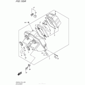 Схема вузла: Повітряний фільтр для Suzuki GW250 Inazuma