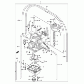 Схема вузла: Карбюратор (Model k4) для Suzuki RM250