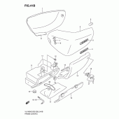 Схема вузла: Бічні панелі (Model k8) для Suzuki VL1500 Boulevard C90T