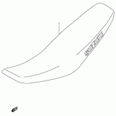 Схема вузла: Сидіння (Model k1/k2/k3/k4) для Suzuki RM125