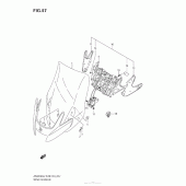 Схема вузла: Вітрове скло для Suzuki AN650 Burgman (EU analogue of SkyWave)