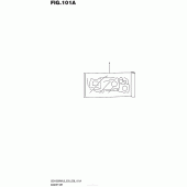 Схема вузла: Ремкомплект прокладок двигуна для Suzuki GSX1300 Hayabusa