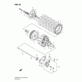 Схема вузла: Зчеплення для Suzuki GS500