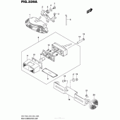 Схема вузла: Задній ліхтар (Стоп-сигнал) (Gsx-R750L5 E03) для Suzuki GSX-R750