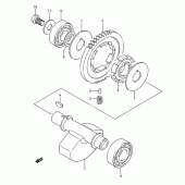 Схема вузла: Балансувальний вал для Suzuki LS650 Savage