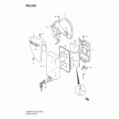 Схема вузла: Бічні панелі (Model k9) для Suzuki LS650 Boulevard S40