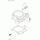 Схема вузла: Циліндр для Suzuki RM-Z250