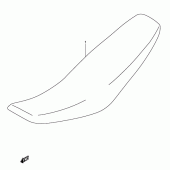 Схема вузла: Сидіння (Rm250k5/k6) для Suzuki RM250