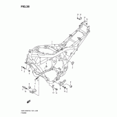 Схема узла: Рама для Suzuki GSX1250