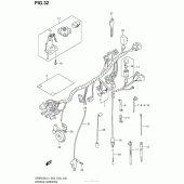 Схема вузла: Wiring Harness (Dr650Sel4 E03) для Suzuki DR650 DR650SE