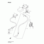 Схема узла: Электрооборудование для Suzuki DR200 DR200SE