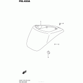 Схема вузла: Накладка паливного бака Suzuki VL800 Boulevard C50