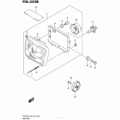 Схема вузла: Фара (Dr200Sl6 E28) для Suzuki DR200 DR200S