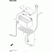 Схема узла: Аккумулятор (Sv650L7 E03) для Suzuki SV650