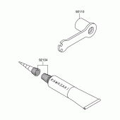 Схема вузла: Інструмент для Suzuki RM100