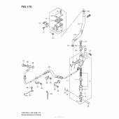 Схема вузла: Задній гальмівний циліндр Suzuki VZR1800 Boulevard M109R