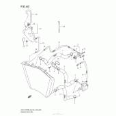 Схема узла: Патрубок системы охлаждения для Suzuki GSX-R1000