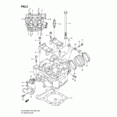 Схема вузла: Головка циліндра Suzuki DR-Z400 DR-Z400S