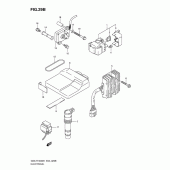 Схема узла: Электрооборудование (Gsx-r1000k1 e24) для Suzuki GSX-R1000