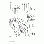 Схема вузла: Електропроводка Suzuki GSX-R1000