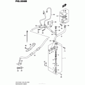 Схема вузла: Задні гальмівні циліндри (Gsx-S1000Al7 E03) для Suzuki GSX-S1000