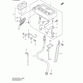 Схема вузла: Спідометр (Dr-z400ey/ek1/ek2/ek3/ek4 e24) для Suzuki DR-Z400 DR-Z400