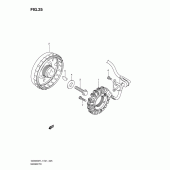 Схема узла: Статор & Ротор для Suzuki GSX650