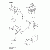 Схема вузла: Електроустаткування для Suzuki LS650 Boulevard S40