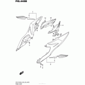 Схема вузла: Бічні панелі (Ajp, jsp) для Suzuki GSX-R1000