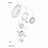 Схема вузла: Привід стартера для Suzuki VZR1800 Intruder M1800R/Boulevard M109R