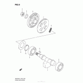 Схема узла: Балансировочный вал для Suzuki AN400 Burgman (EU analogue of SkyWave)