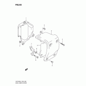 Схема узла: Боковые нижние крышки рамы для Suzuki VLR1800 Intruder C1800R/ Boulevard C109R