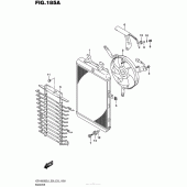 Схема вузла: Радіатор для Suzuki VZR1800 Boulevard M109R