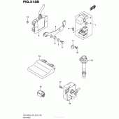 Схема узла: Электрооборудование (Gsx-R600L6 E28) для Suzuki GSX-R600